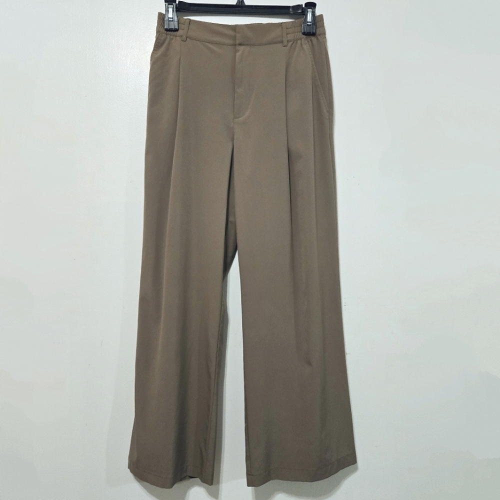 GAP Gapfit High Rise Runaround Trousers, Medium, Dried Moss Green